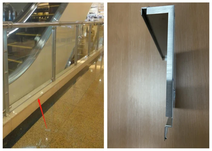 Balustrade Stainless Steel Skirting